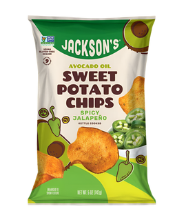 Jackson's Spicy Jalapeno Sweet Potato Chips With Avocado Oil - 5 OZ