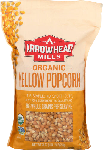 Organic Yellow Popcorn - 28 OZ