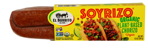 El Burrito Organic Plant-Based Chorizo - 12 OZ
