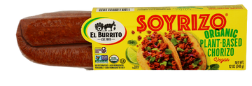 El Burrito Organic Plant-Based Chorizo - 12 OZ