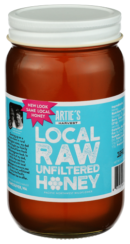 Arties Local Raw Honey - 24 OZ