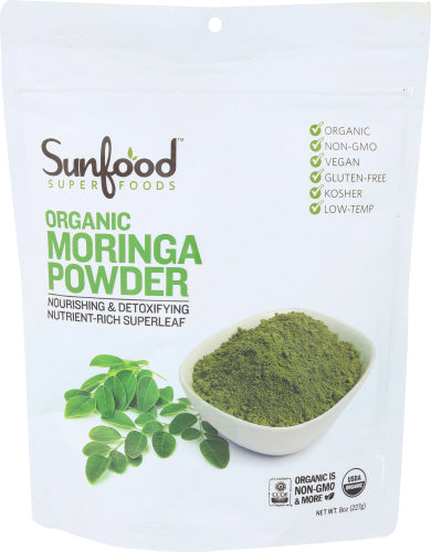 Organic Moringa Powder - 8 OZ