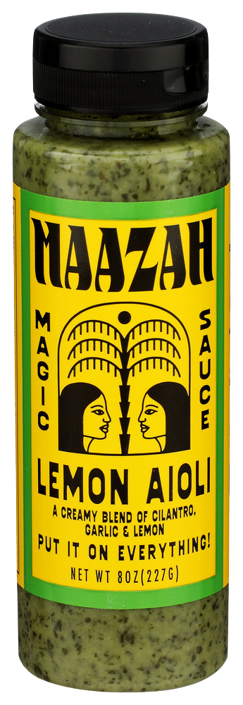 Maazah Lemon Aioli Sauce - 8 OZ