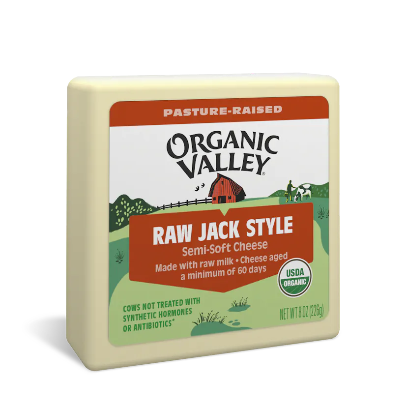 Organic Raw Jack Cheese - 8 OZ
