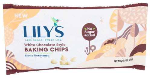 Lily's Baking Chips, White Chocolate Style 9 oz