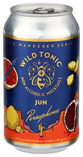 Wild Tonic Persephone June Kombucha - 12 OZ