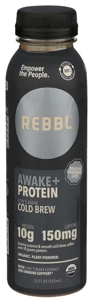 Lion's Mane Cold Brew Protein Drink - 12 FO