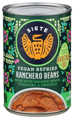 Siete Ranchero Refried Beans