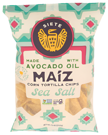 Maiz Sea Salt Tortilla Chips with Avocado Oil - 7.5 OZ