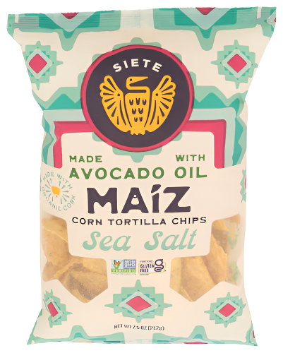 Maiz Sea Salt Tortilla Chips with Avocado Oil - 7.5 OZ