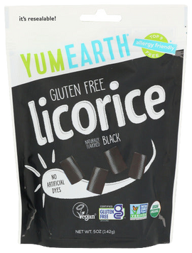 Yumearth Black Licorice - 5 OZ