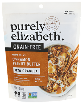 Grain Free Cinnamon Peanut Butter Keto Granola - 8 OZ