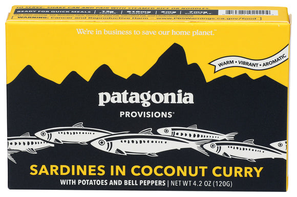 Patagonia Provisions Sardines in Coconut Curry - 4.2 OZ