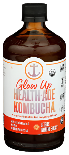 Organic Citrus Immune Boost Kombucha - 16 FO