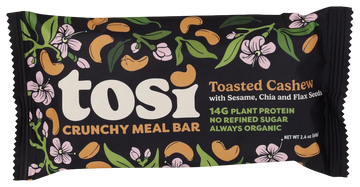 Tosi Toasted Cashew Bar - 2.4 OZ