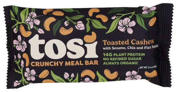 Tosi Toasted Cashew Bar - 2.4 OZ