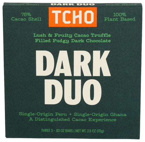 Dark Duo Chocolate Bar