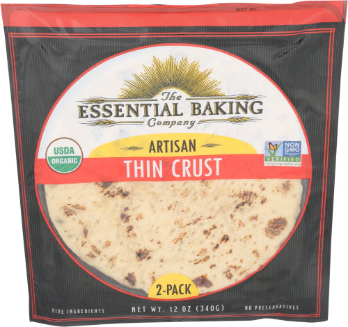 Organic Artisan Thin Pizza Crust - 12 OZ