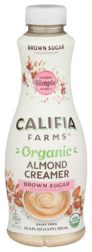 Califia Organic Brown Sugar Almond Creamer - 25.4 FO