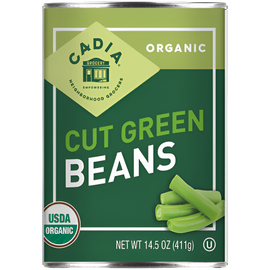 Organic Cut Green Beans - 14.5 OZ
