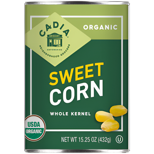 Cadia Organic Sweet Corn - 15 OZ