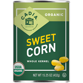 Cadia Organic Sweet Corn - 15 OZ