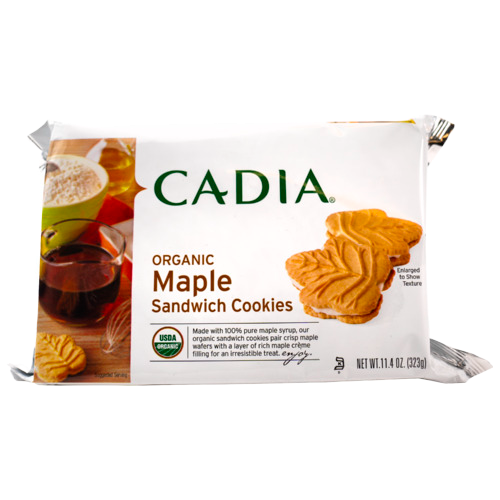 Organic Maple Sandwich Cookies - 11.4 OZ