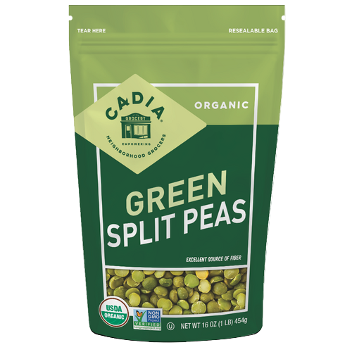 Organic Green Split Peas - 16 OZ