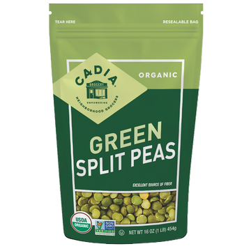 Organic Green Split Peas - 16 OZ