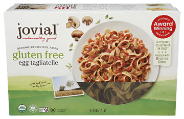 Jovial Organic Brown Rice Tagliatelle Pasta - 9 OZ