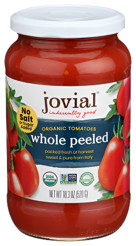 Organic Whole Peeled Tomatoes - 18.3 OZ
