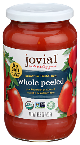 Organic Whole Peeled Tomatoes - 18.3 OZ