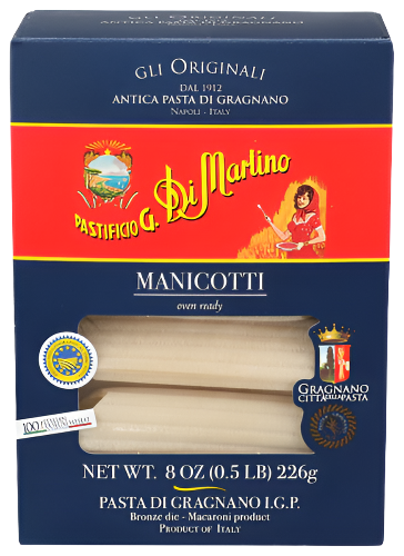 Di Martino Manicotti Pasta - 8 OZ