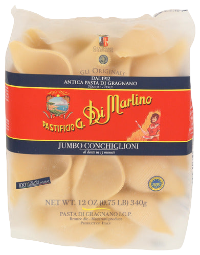 Di Martino Jumbo Conchiglioni Pasta - 8 OZ