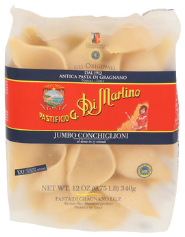 Di Martino Jumbo Conchiglioni Pasta - 8 OZ