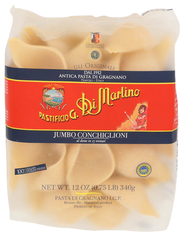 Di Martino Jumbo Conchiglioni Pasta - 8 OZ