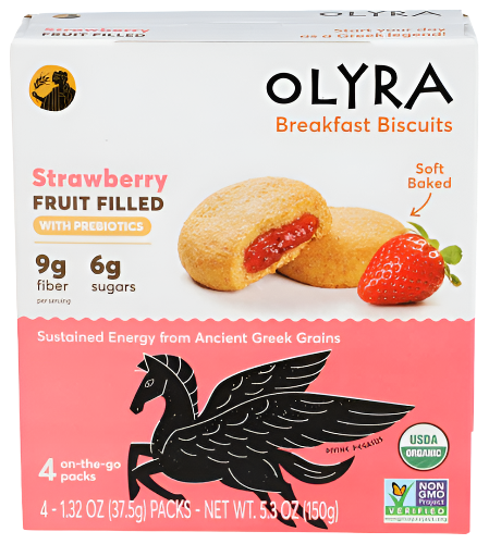 Olyra Strawberry Soft Baked Bites - 5.28 OZ
