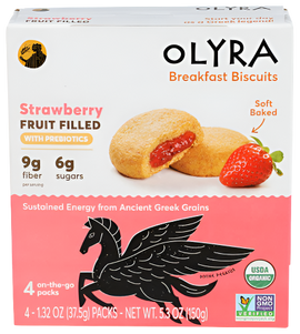 Olyra Strawberry Soft Baked Bites - 5.28 OZ