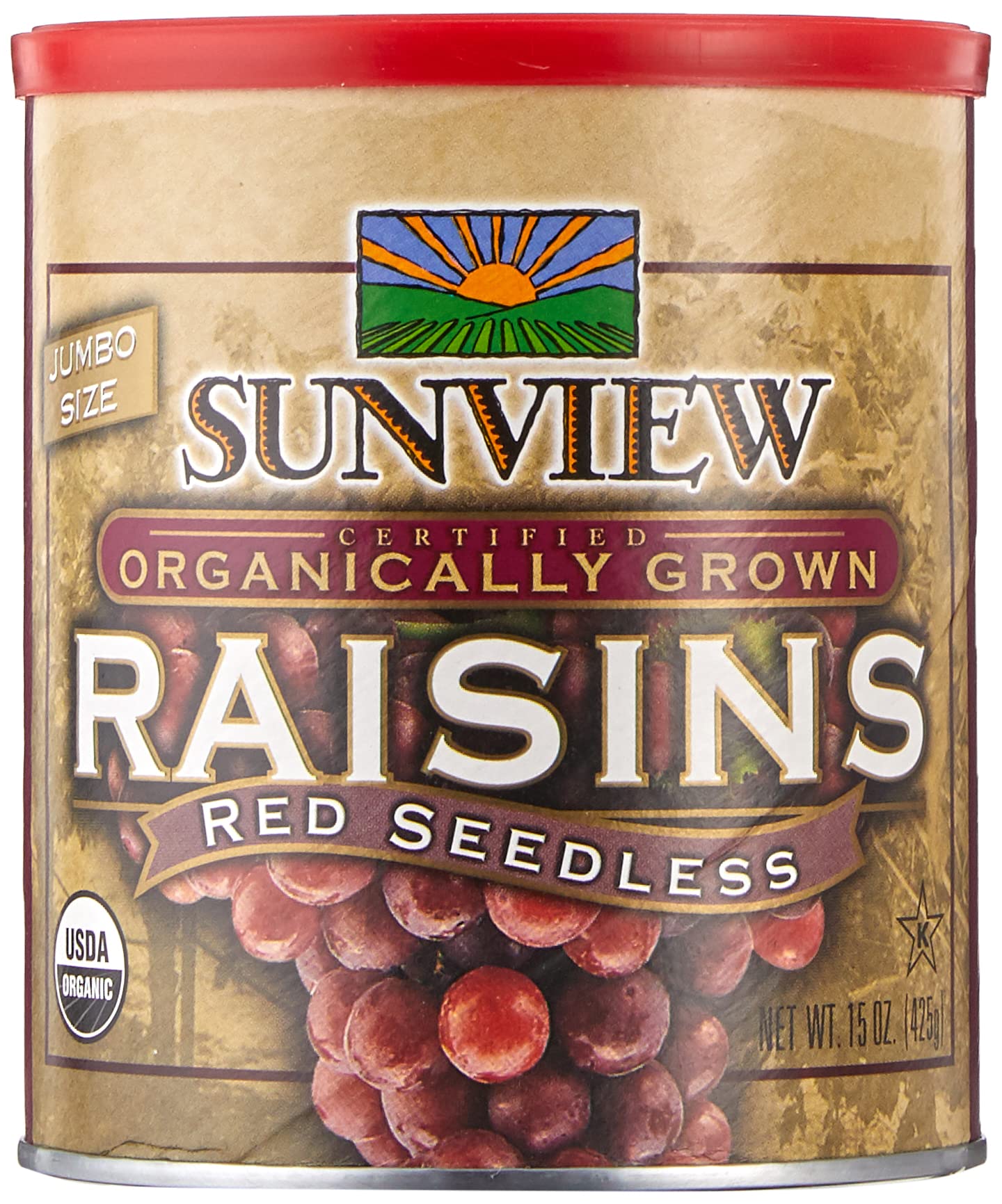 Organic Red Seedless Raisins