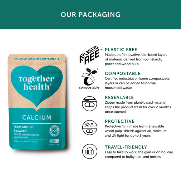 Calcium – 60 CAPSULES