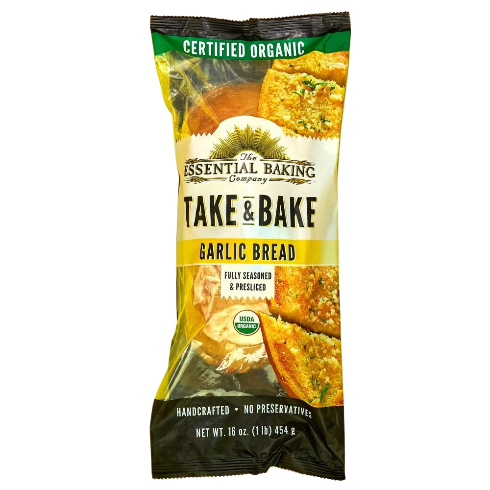 Organic Take & Bake Garlic Bread - 16 OZ
