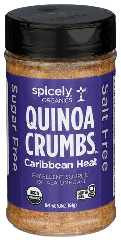 Spicely Organics Caribbean Heat Quinoa Crumbs - 6 OZ