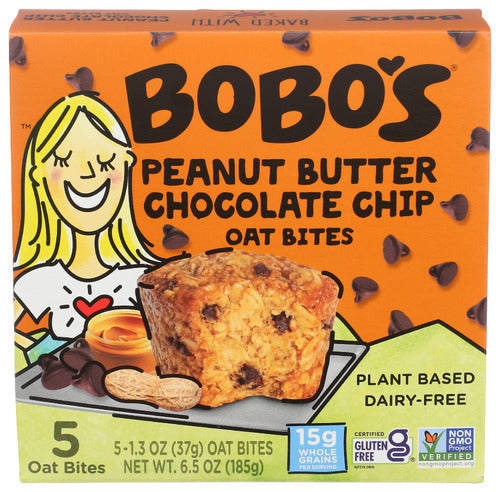 Peanut Butter Chocolate Chip Oat Bites - 5 PK