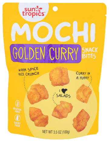 Sun Tropics Golden Curry Mochi Bites - 3.5 OZ