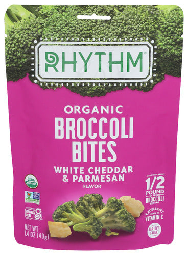 Organic White Cheddar & Parmesan Broccoli Bites