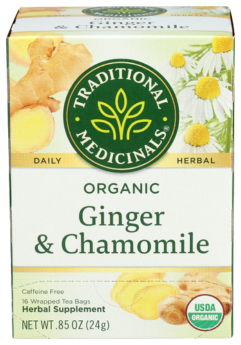 Organic Ginger & Chamomile Tea - 16 BG