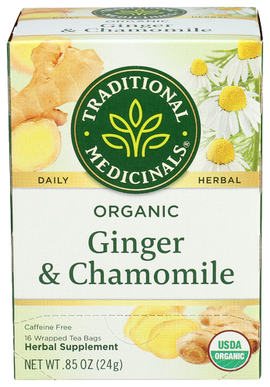 Organic Ginger & Chamomile Tea - 16 BG