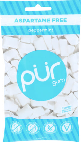 Pur Peppermint Gum - 55 PC