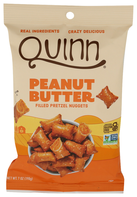 Quinn Peanut Butter Filled Pretzel Nuggets - 7 OZ