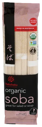 Hakubaku Organic Buckwheat Soba Noodles - 9.5 OZ